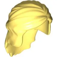 Hair Mid-Length with Braid around Sides / Bright Light Yellow