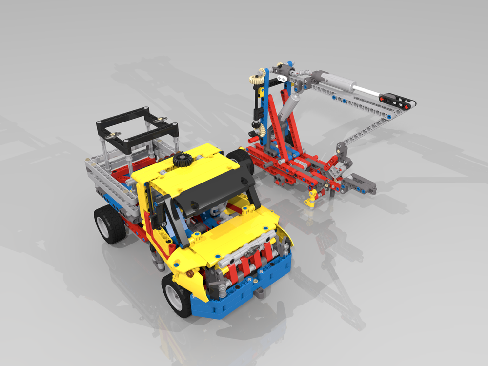Lego 42024 Alternate: Old Farm Truck with Crane