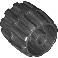 Lego Wheel Hard Plastic Small (22mm D. x 24mm) / Pearl Titanium