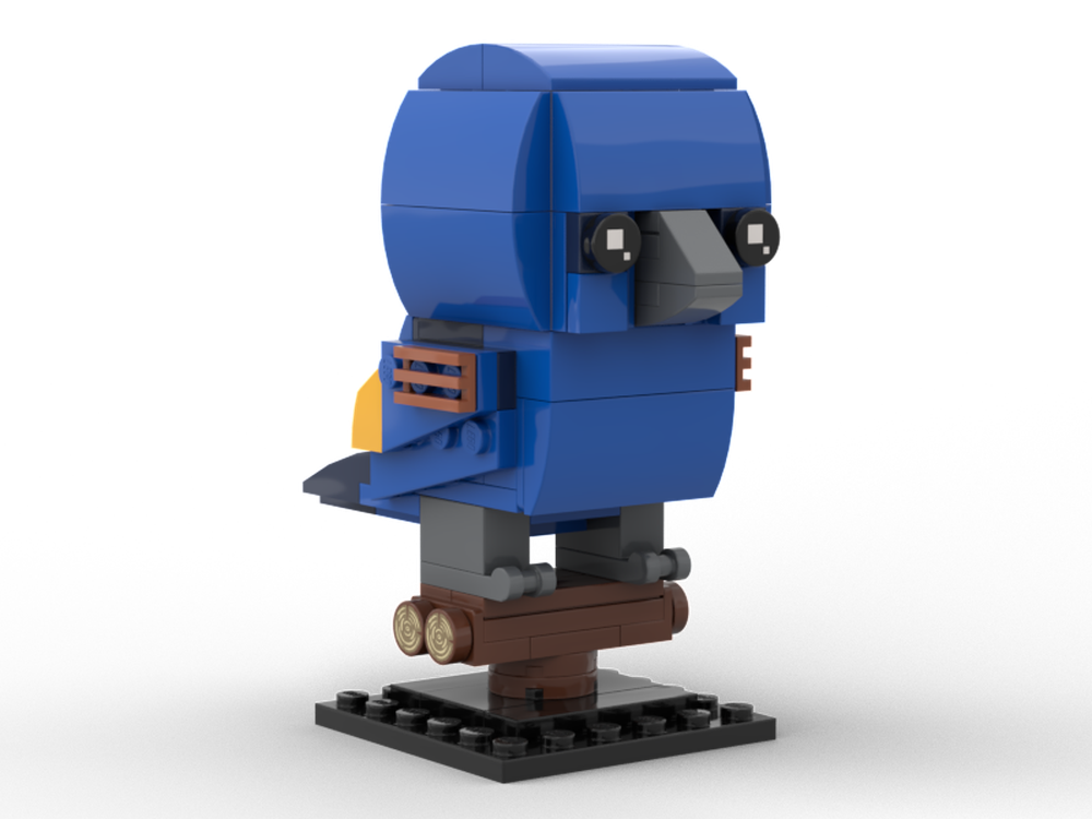 Lego Blue Grosbeak (Male): Birdheadz