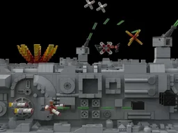 Micro Star Wars Trench Run