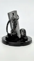 Beskar keychain vignette