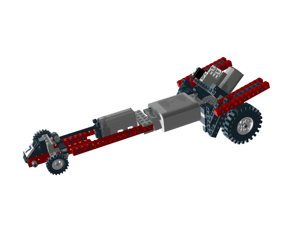 Lego Classic Technic (almost) RC Dragster