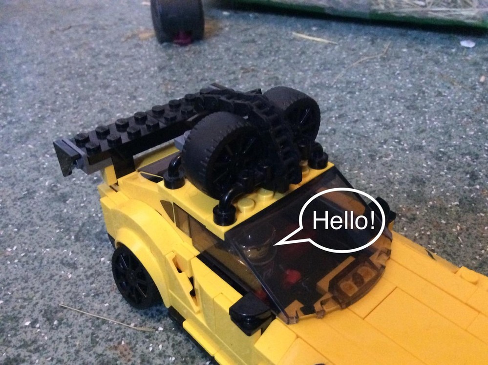Lego Roof box for LEGO speed champions Toyota Supra GR