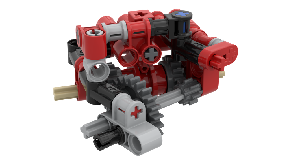 Lego Angled Axle Gearbox