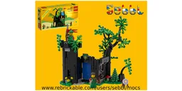 40567: Forest Fortress - 100% Parts Used!