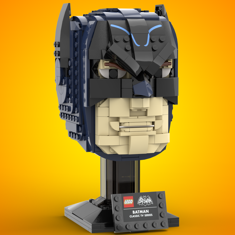 Lego Batman Mouth Extension for Classic Batman Cowl (76238)