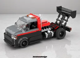 VW Transporter, A-Team Dragster