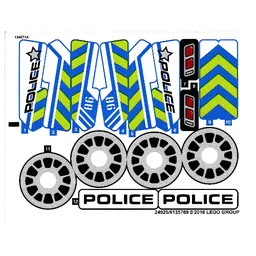 Sticker Sheet for Set 42047-1 / [No Color/Any Color]