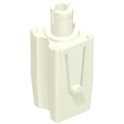 Scala, Building, Support Connector with Pin / White
