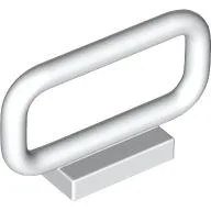 Bar 1 x 4 x 2 / White