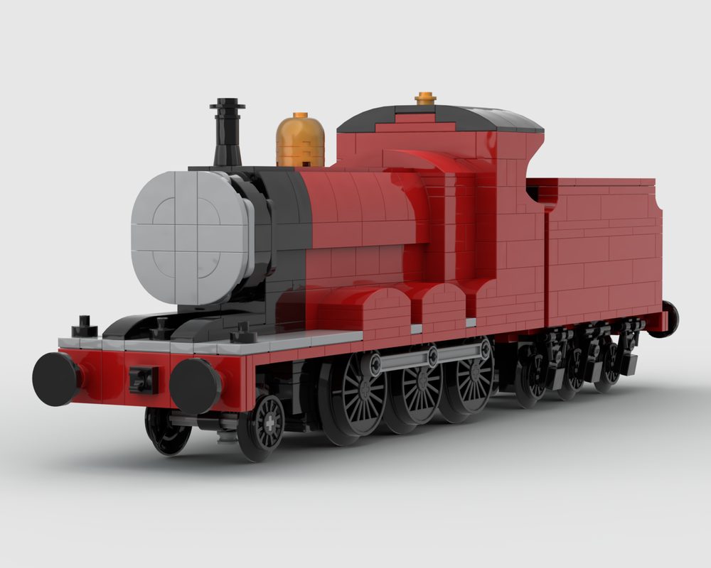 Lego James the Red Engine (UPDATED DESIGN!!)
