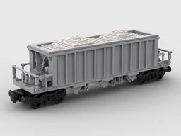 Greenbrier Dura-Max - Gray 3-Bay Open Hopper Car