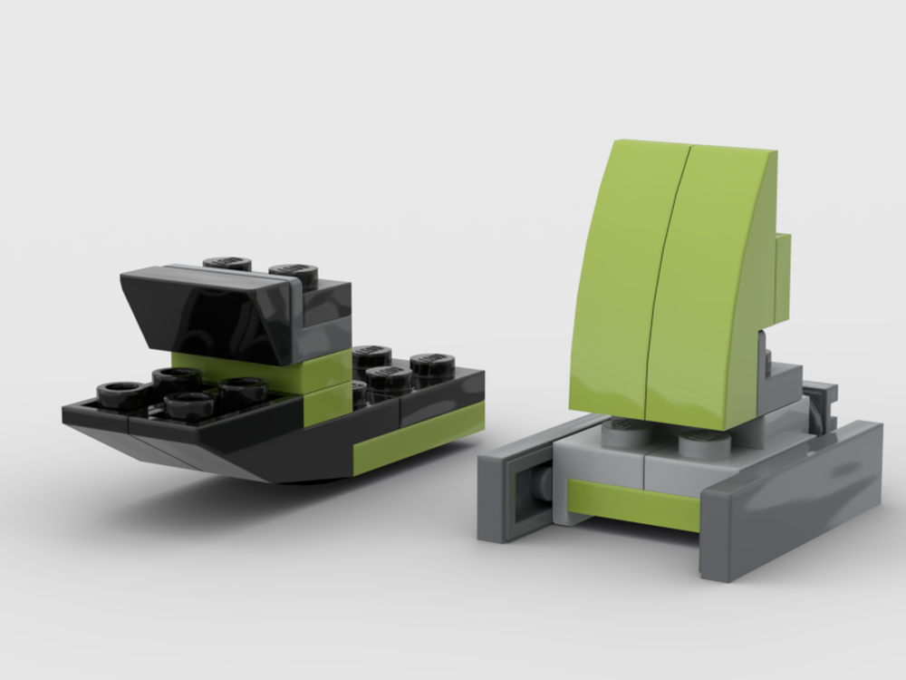 Lego Catamaran and Tugboat (31018 alt build)