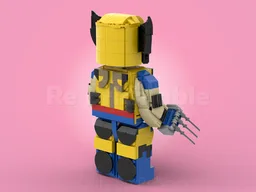 Wolverine (Up scaled minifigure)