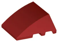 Brick Wedged, Curved 4 x 3 No Studs [Plain]