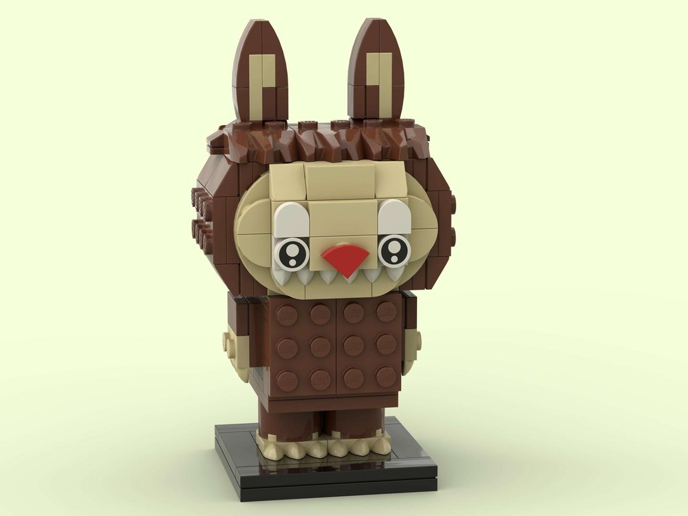 Lego Labubu (Reddish Brown)