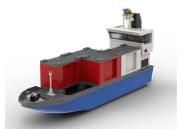 Overseas Container Ship
