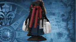 Jack Sparrow Head Stand