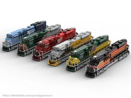 Union Pacific SD70ACe Heritage Bundle