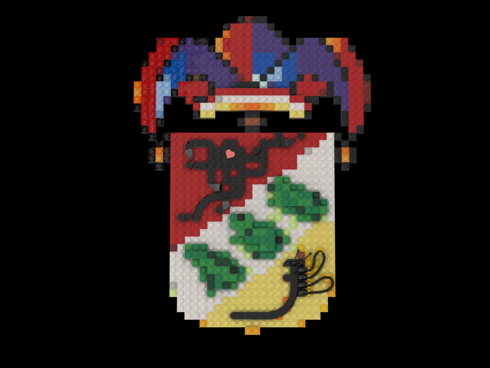 Lego Oeteldonk Logo Mozaiek (mosaic)