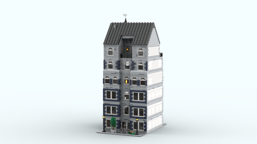 Lego Art Gallery, Apartment Modular