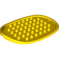 Lego Duplo Boat Hull 7 x 12 Top Section with 6 x 8 Deck Studs / Yellow