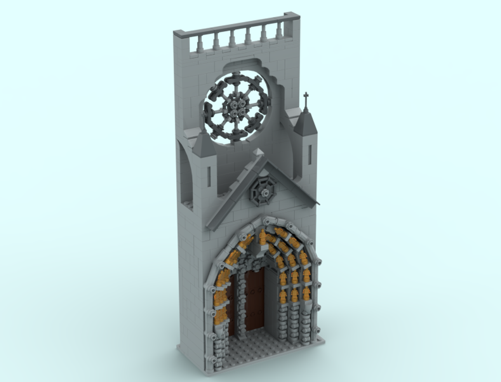 Lego Gothic Church Portal