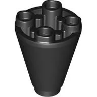 Cone 2 x 2 x 2 Inverted / Black