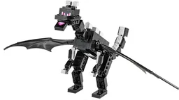 Minecraft Ender Dragon, Redesigned Version - Brick Built