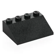 Brick Sloped 33° 3 x 4 / Black