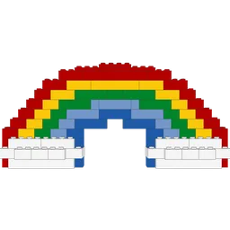 6166 Rainbow on Clouds