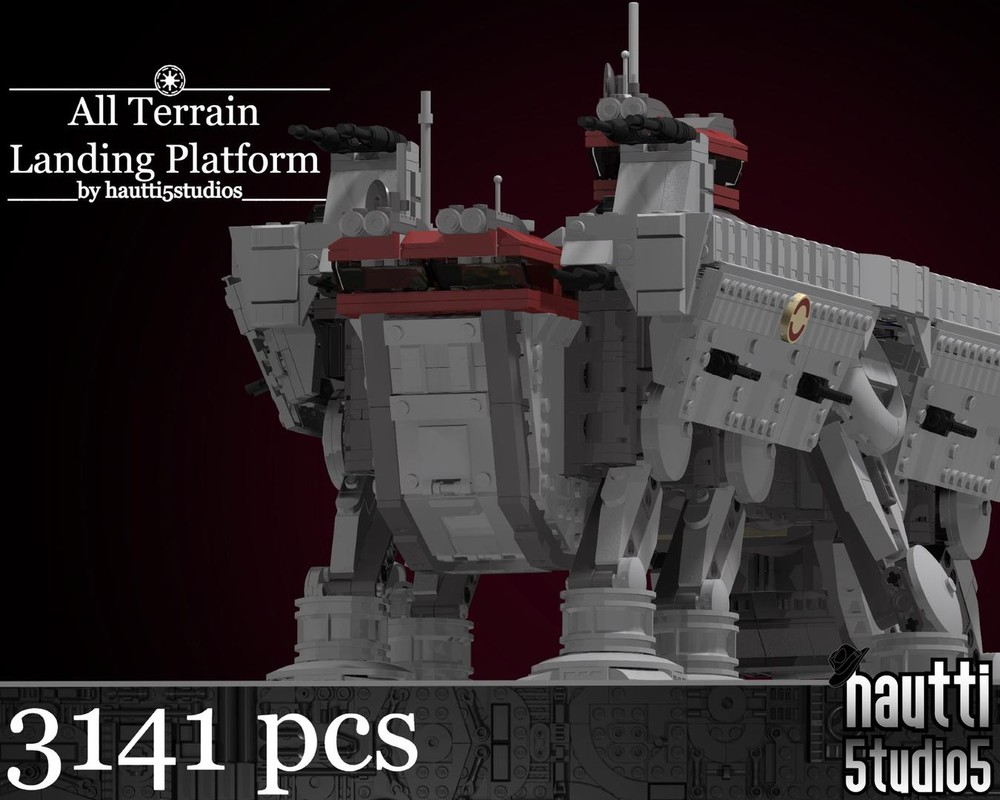 Lego All Terrain Landing Platform (AT-LP)