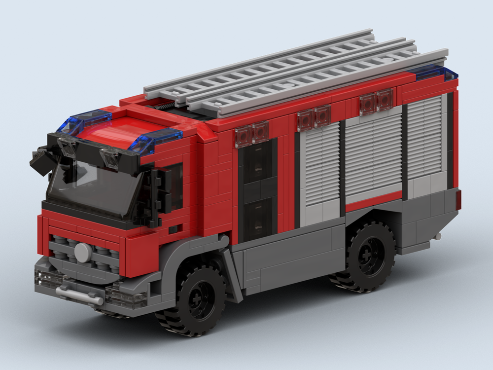 Lego Weert Fire Engine 4x4
