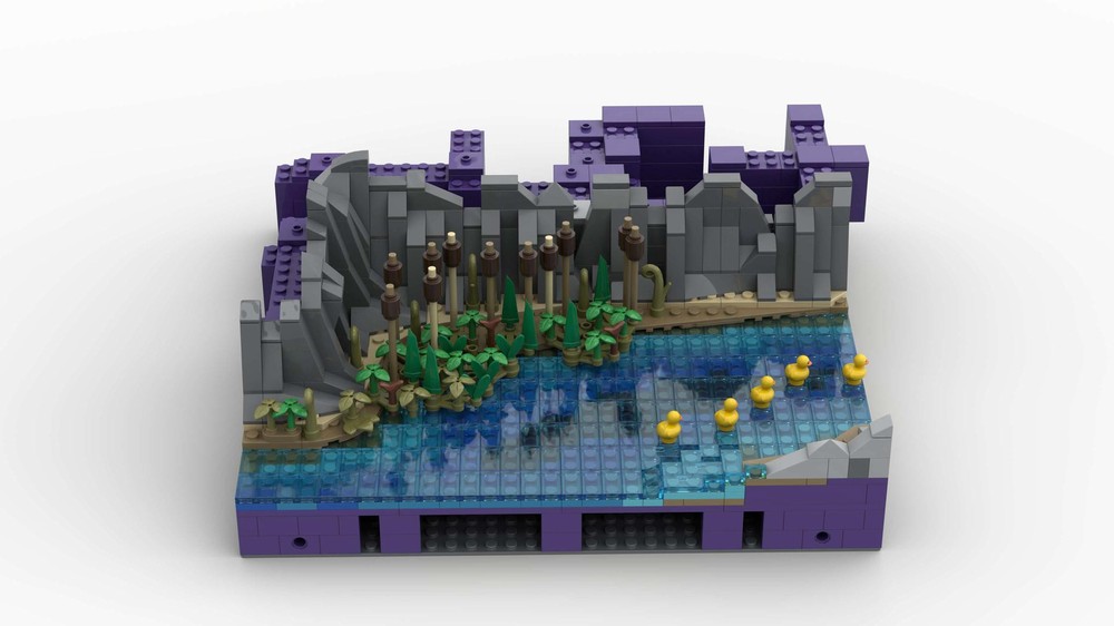 Lego B3 - Shore for my medieval castle