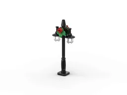 christmas village lamppost