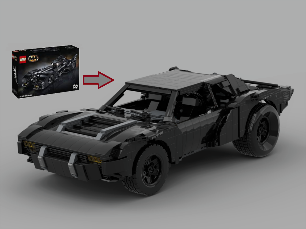 Lego UCS Batmobile 2022 Robert Pattinson Matt Reeves