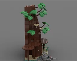 Kashyyyk Wroshyr Tree Playscale Set
