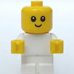 Baby, White Body - Head with no neck