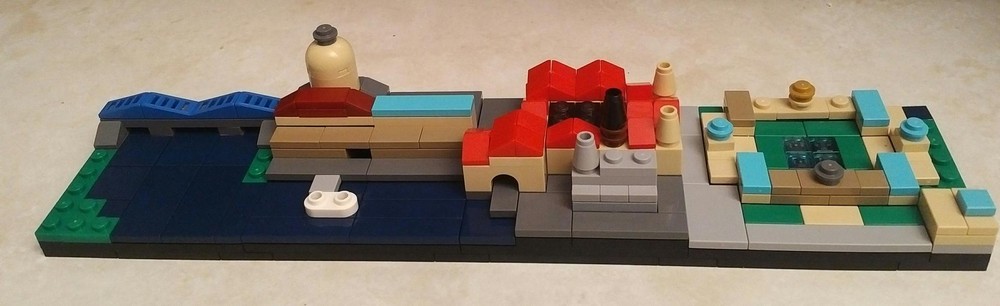 Lego Dresden skyline
