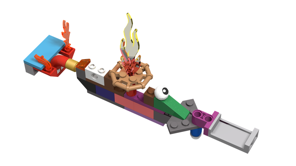 Lego 2022 Advent Challenge – Day 12 [VPL - A very peculiar Longboat]