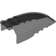 Windscreen 8 x 4 x 2 with 4 Studs and Handle / Trans-Black
