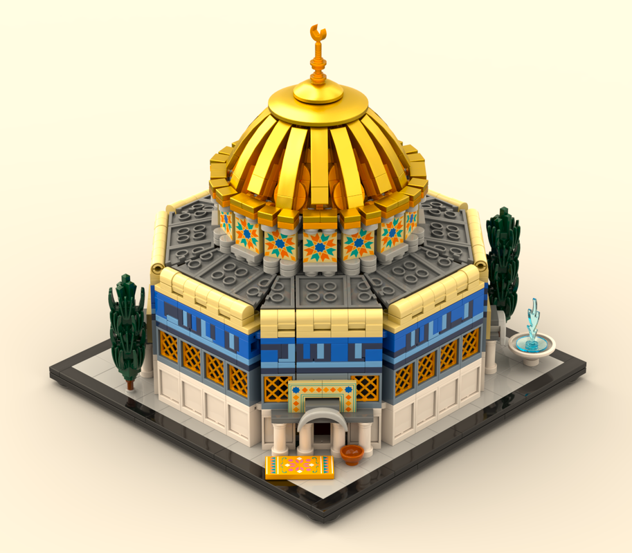 Lego Dome of the Rock