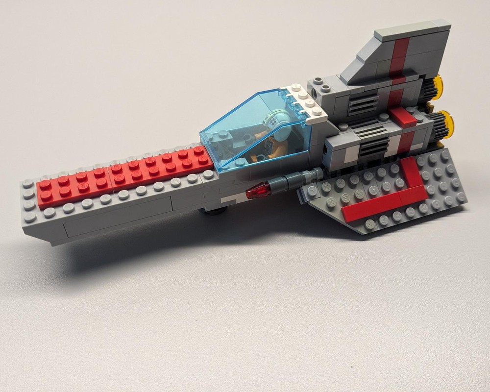 Lego Battlestar Galactica Viper Mk 1 (1987 set style)