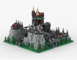 Castle in the mountains