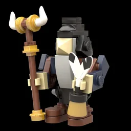 Medieval dwarf shaman