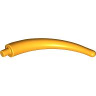 Lego Animal Body Part / Plant, Tail / Claw / Horn / Branch / Tentacle, End Section / Bright Light Orange