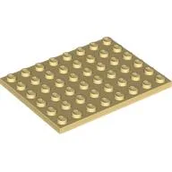 Plate 6 x 8 / Light Yellow
