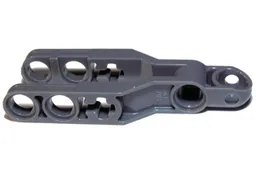 Technic Steering Arm 5.5 x 2 with Towball Socket Rounded, Chamfered