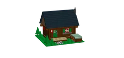 Off Grid Log Cabin